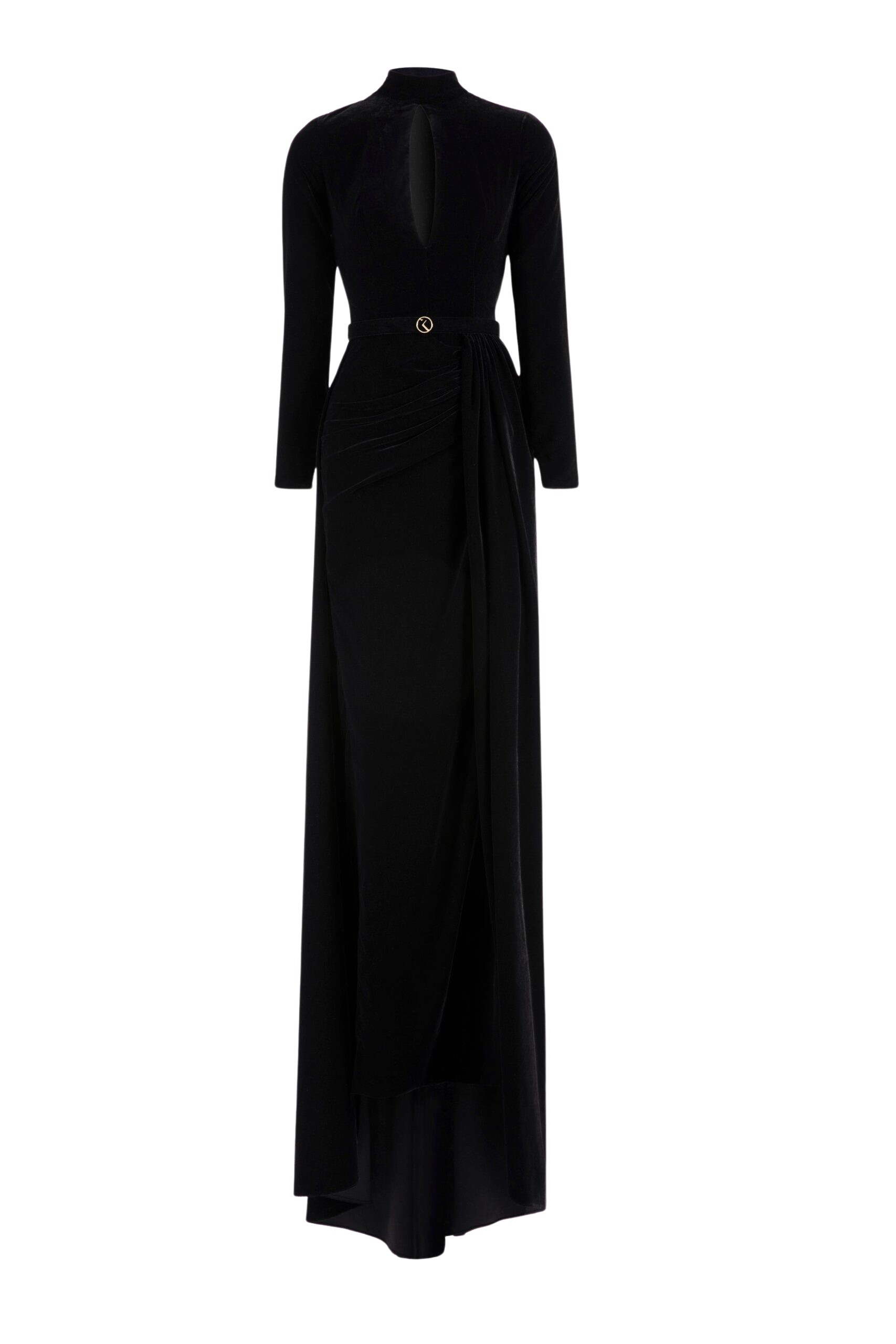 Saiid Kobeisy Velvet long dress