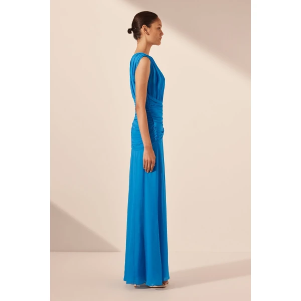 Shona Joy Blue Dress luxury Clothing from  Luxury Handbags Marketplace