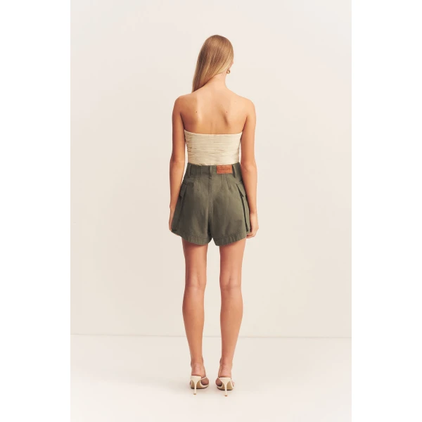 Shona Joy Green Short luxury Clothing from  Luxury Handbags Marketplace