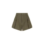 Shona-Joy-Ariana-Patch-Pocket-Short-Khaki65081_nobg Shona Joy Green Short luxury Clothing from Luxury Handbags Marketplace