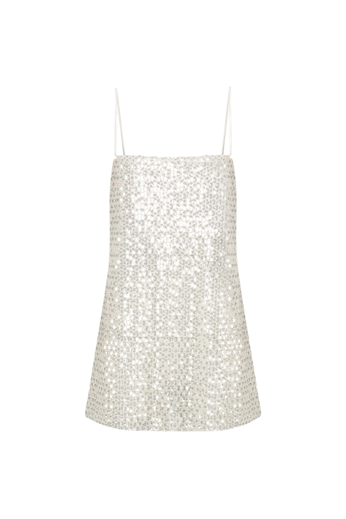 Shona-Joy-Asteri-Long-Line-Cami82152_nobg Shona Joy Silver Top luxury Clothing from Luxury Handbags Marketplace