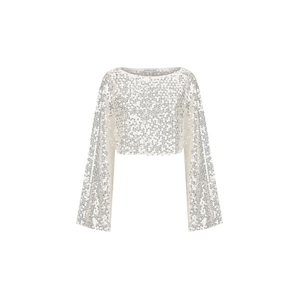 Shona Joy Silver Top luxury Clothing from  Luxury Handbags Marketplace