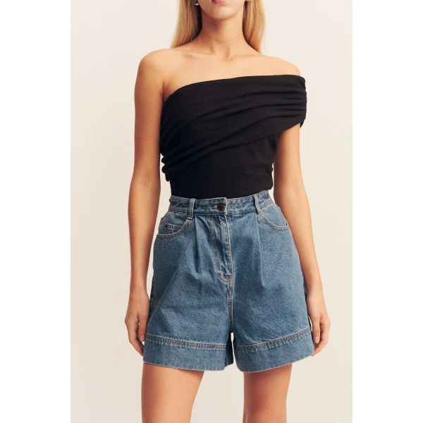 Shona Joy Black Top luxury Clothing from  Luxury Handbags Marketplace