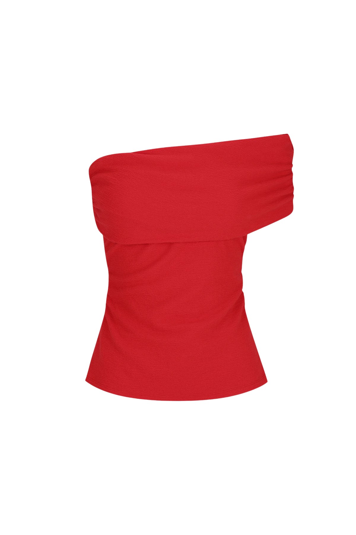 Shona Joy Beau One Shoulder Top – Chilli