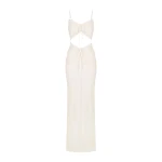 Shona-Joy-Beau-Sleeveless-Drawstring-Maxi-Dress-Ivory67524_nobg Shona Joy Ivory Dress luxury Clothing from Luxury Handbags Marketplace