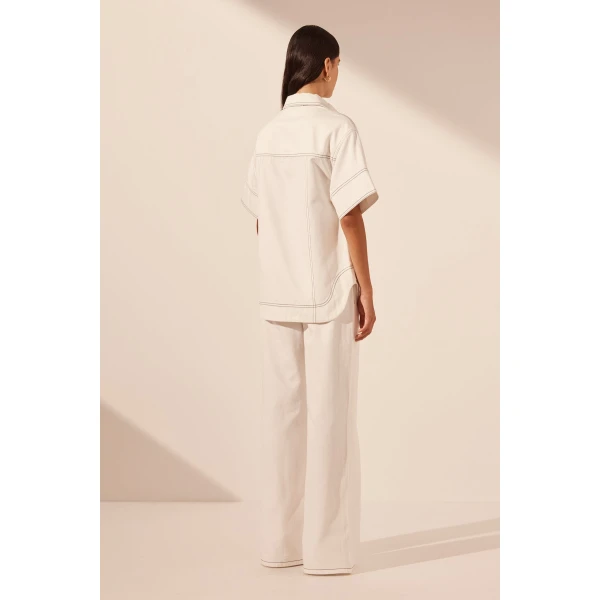 Shona Joy Ivory Pant luxury Clothing from  Luxury Handbags Marketplace