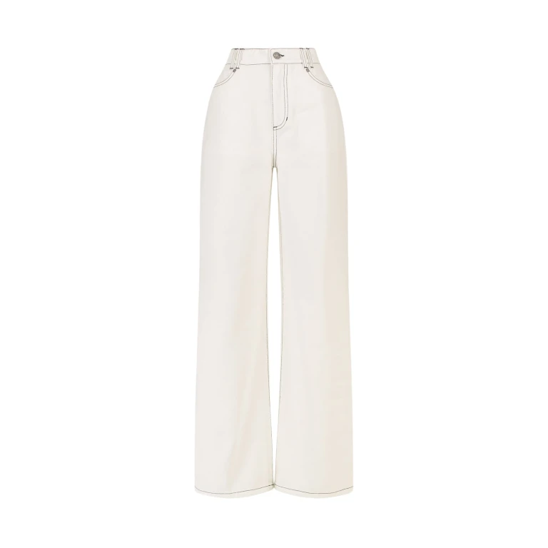 Shona Joy Ivory Pant luxury Clothing from  Luxury Handbags Marketplace