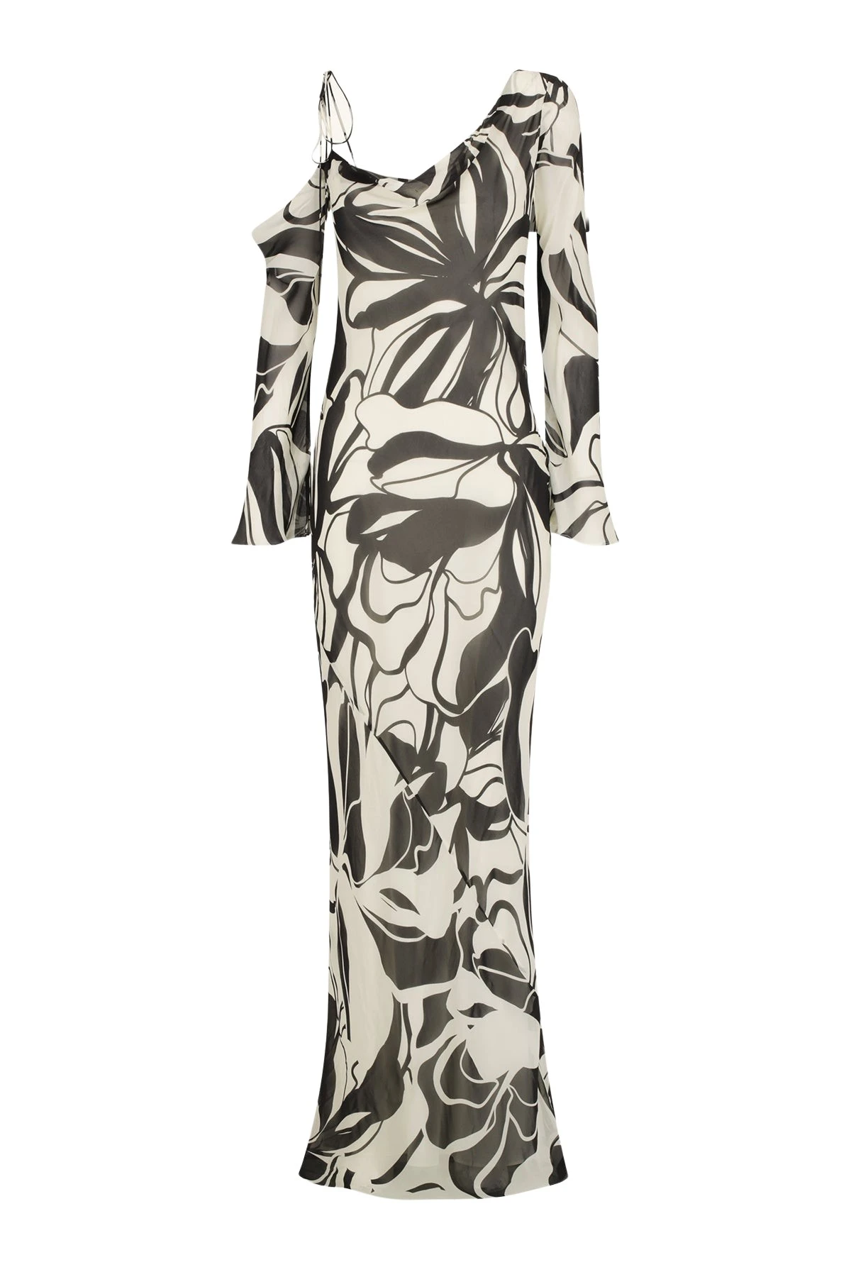 Shona-Joy-Imane-Asymmetrical-Long-Sleeve-Maxi-Dress25923_nobg Shona Joy Multicolour Dress luxury Clothing from Luxury Handbags Marketplace