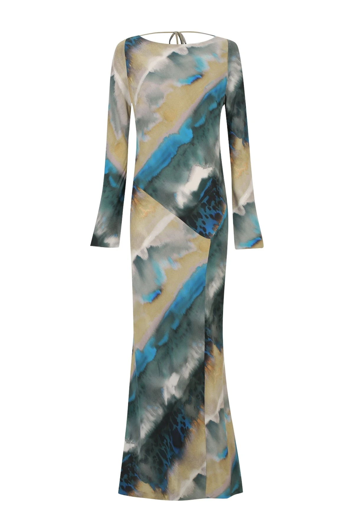 Shona-Joy-Jardin-Silk-Backless-Split-Maxi-Dress69723_nobg Shona Joy Multicolour Dress luxury Clothing from Luxury Handbags Marketplace