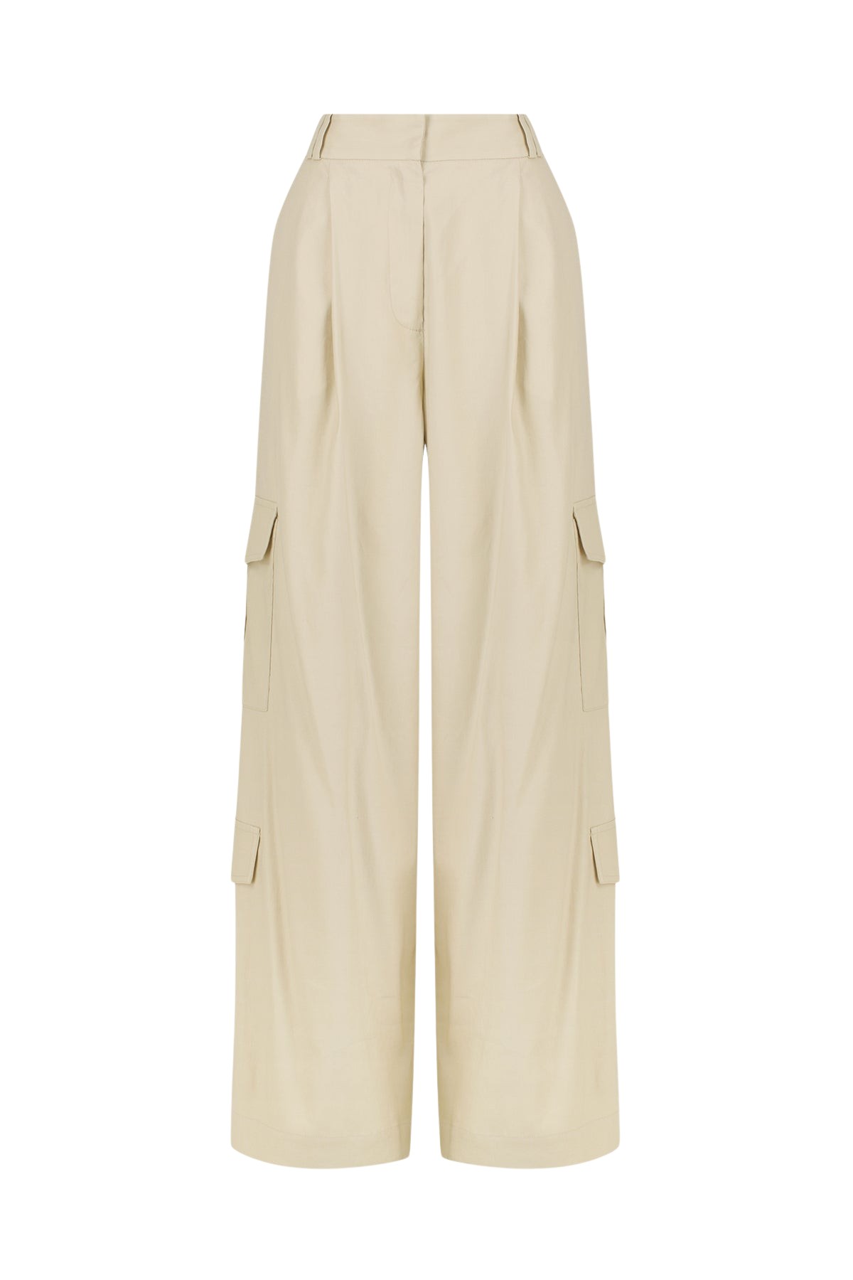 Shona Joy Kasbah Slouch Cargo Pant – Oyster