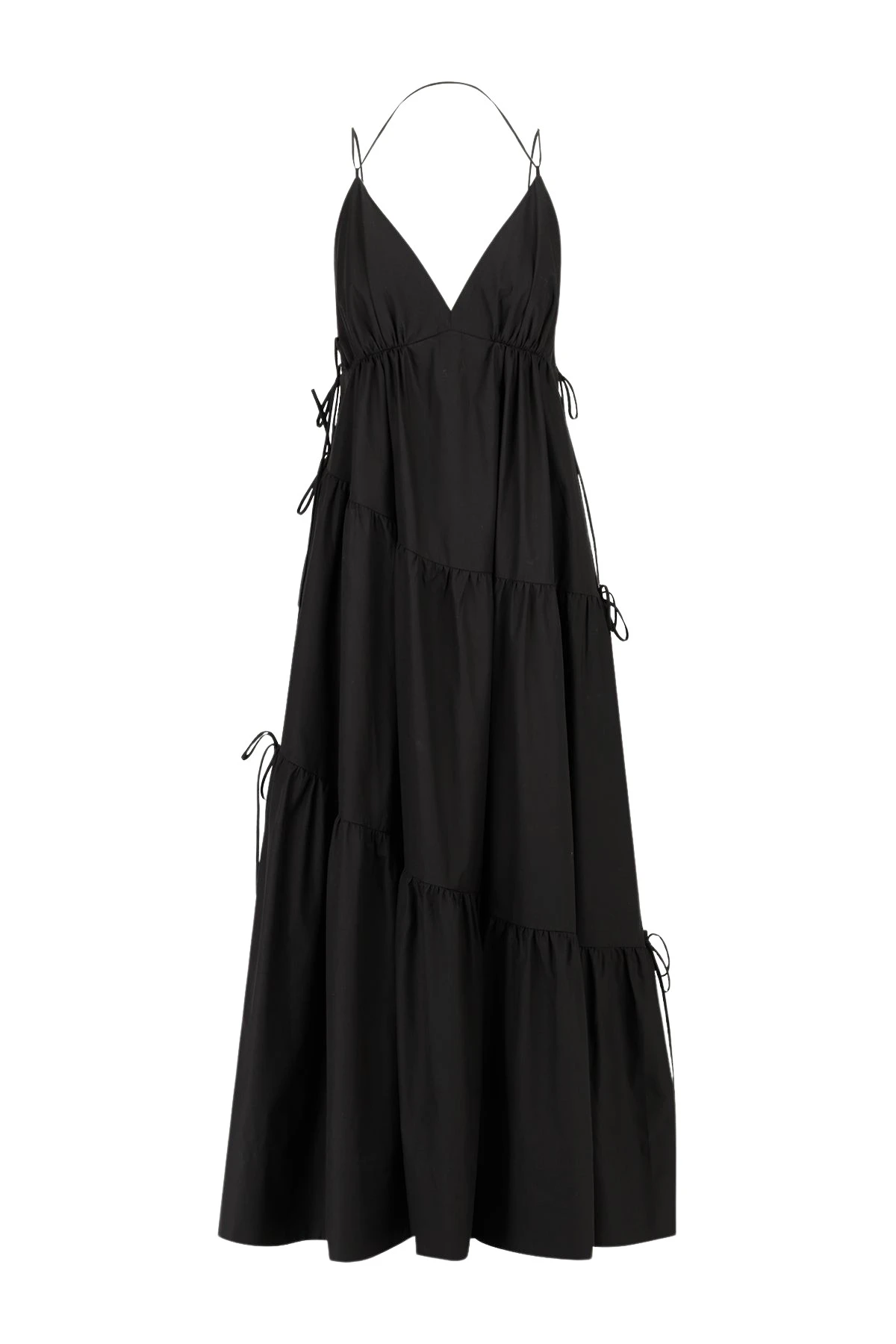 Shona-Joy-Maiori-Tiered-Maxi-Dress-Black76262_nobg Shona Joy Black Dress luxury Clothing from Luxury Handbags Marketplace