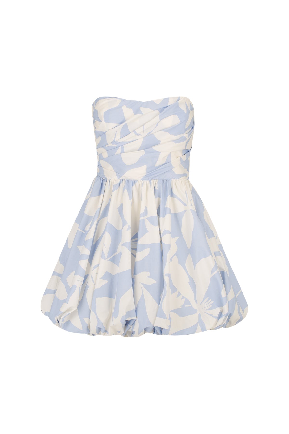 Shona Joy Mamounia Draped Bubble Mini Dress