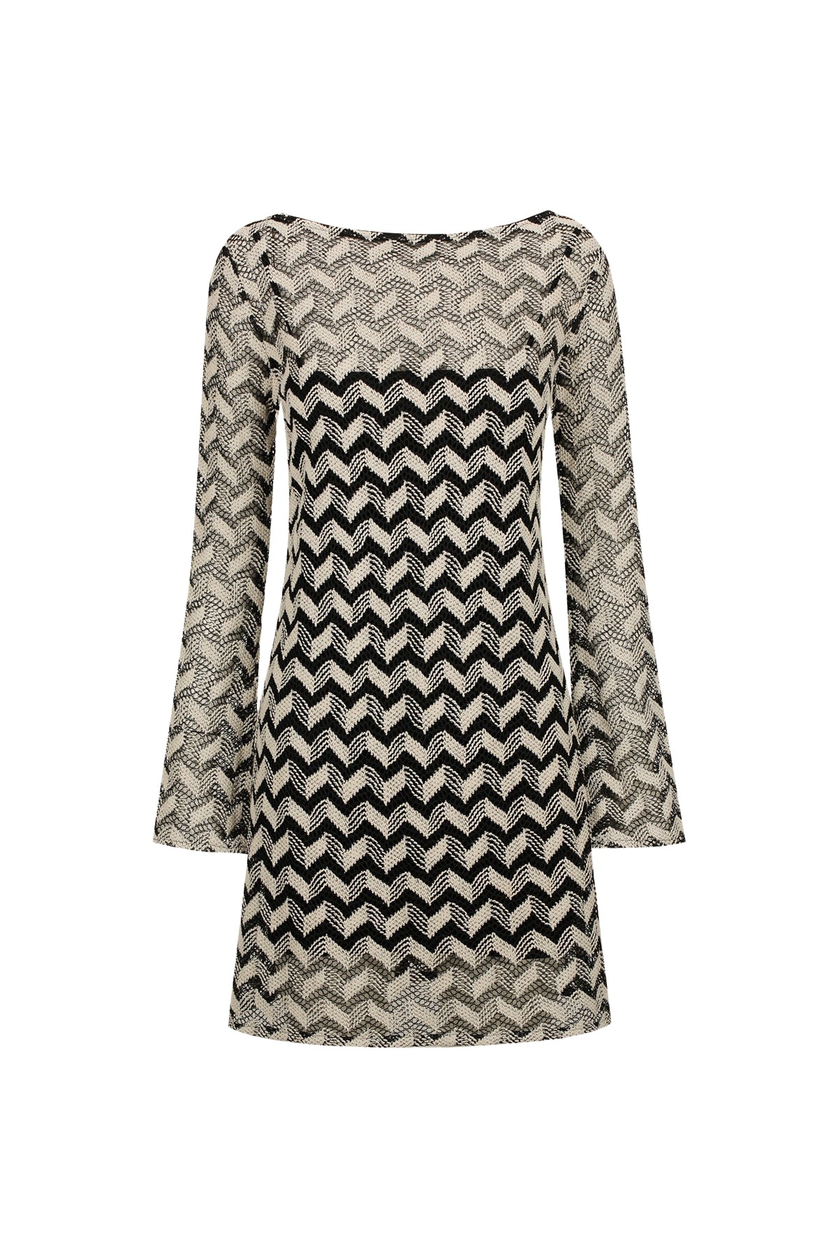 Shona Joy Noor Long Sleeve Mini Dress