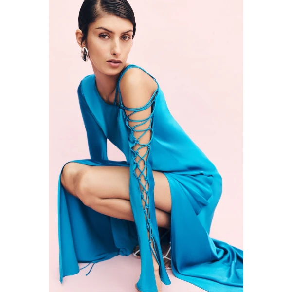 Shona Joy Blue Dress luxury Clothing from  Luxury Handbags Marketplace