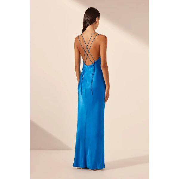 Shona Joy Blue Dress luxury Clothing from  Luxury Handbags Marketplace