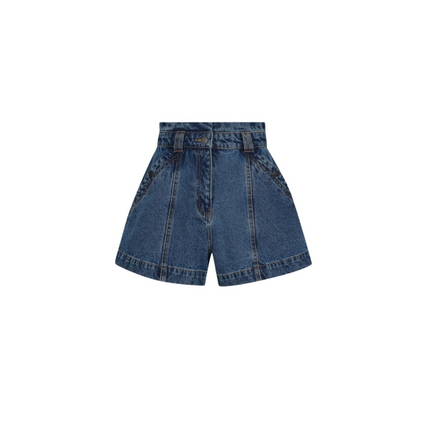Shona Joy Blue Short luxury Clothing from  Luxury Handbags Marketplace