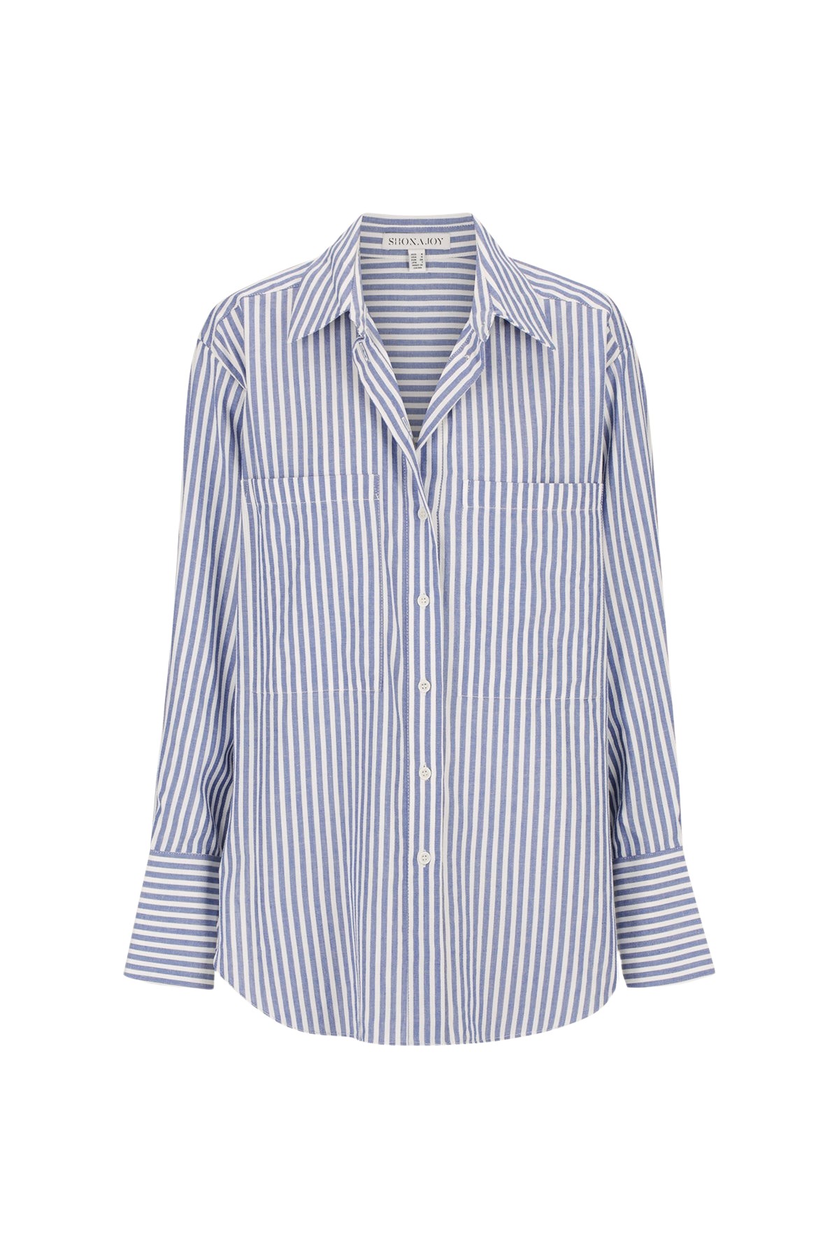 Shona Joy Yasmine Curved Hem Shirt