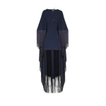 Blue Feather Dress luxury Clothing from  Luxury Handbags Marketplace