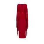Red Feather Dress luxury Clothing from  Luxury Handbags Marketplace
