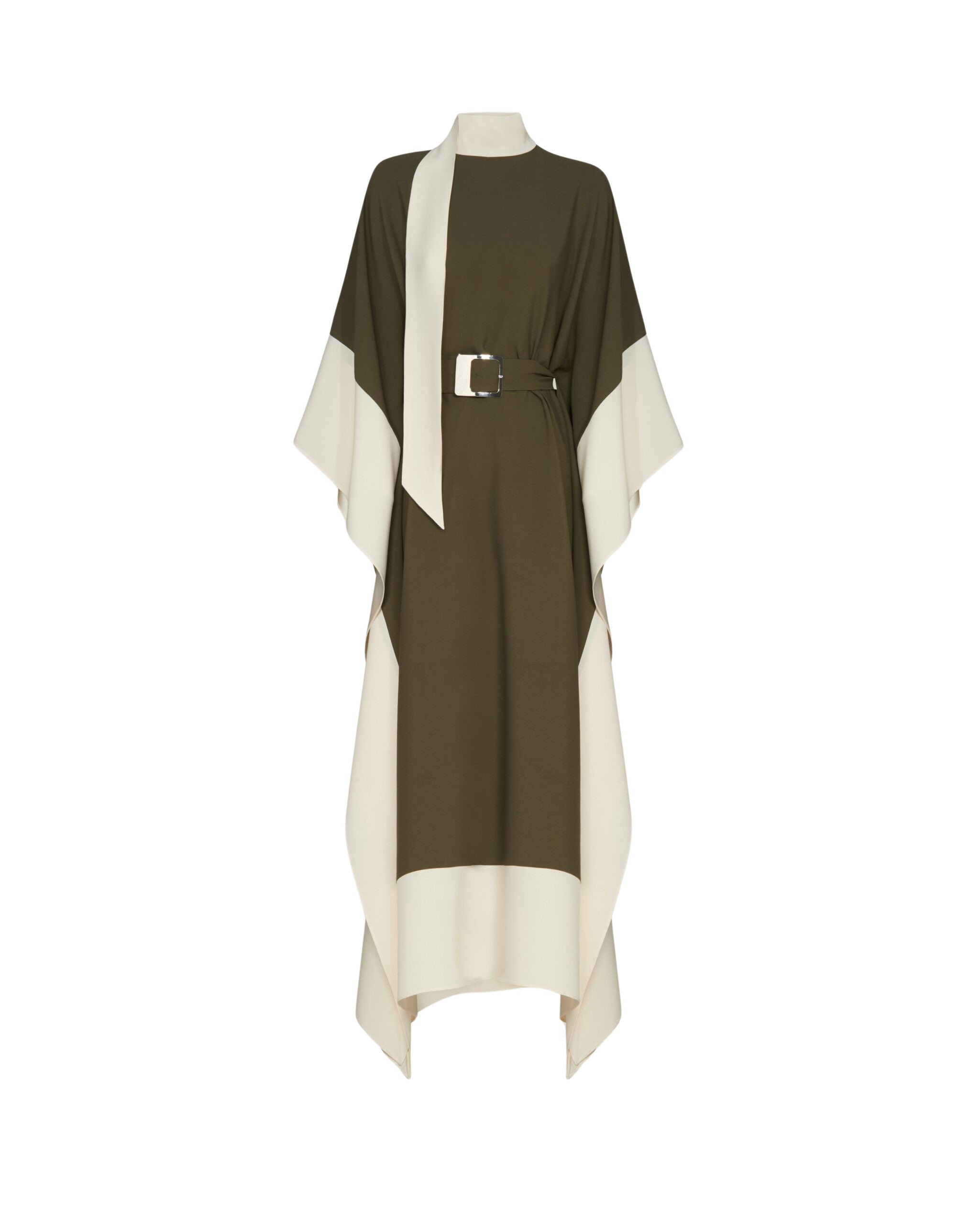 Taller Marmo Adda Kaftan In Forest Green