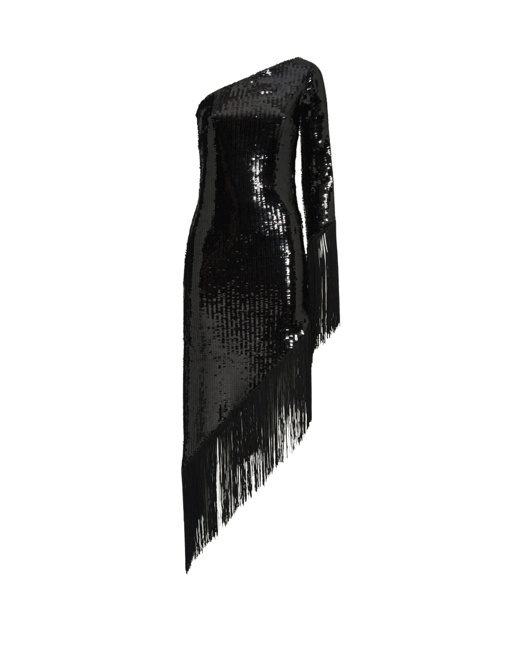 Taller Marmo Aventador Disco Dress In Black