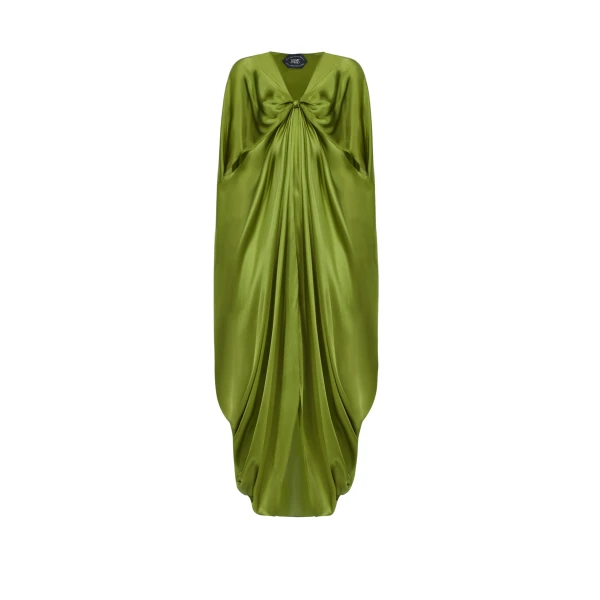 Green Feather Dress luxury Clothing from  Luxury Handbags Marketplace