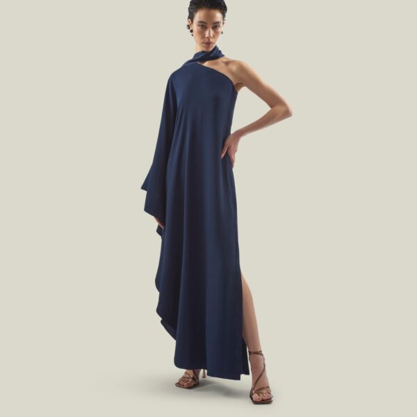 Taller Marmo Bolkan Dress In Blue Navy, view 2