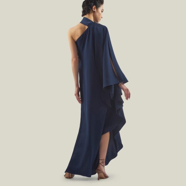 Taller Marmo Bolkan Dress In Blue Navy, view 3
