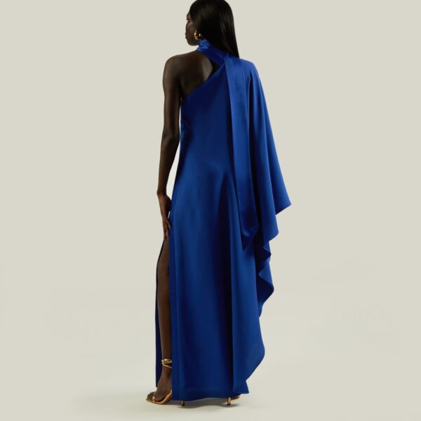 Taller Marmo Bolkan Dress In Royal Blue, view 3