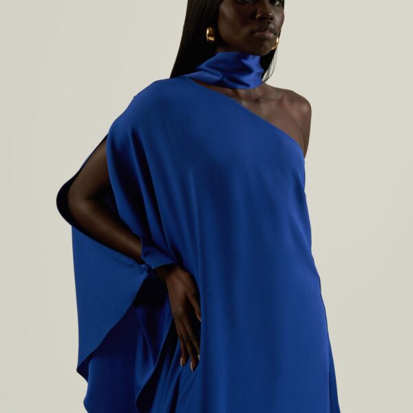 Taller Marmo Bolkan Dress In Royal Blue, view 5