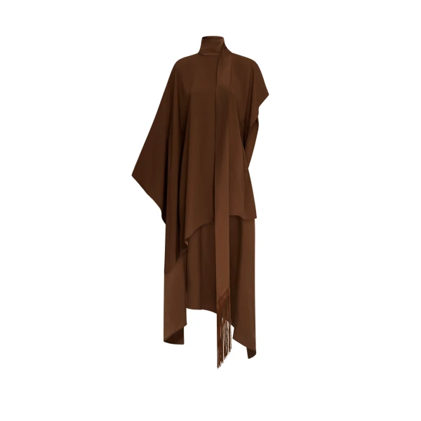Brown Feather Dress luxury Clothing from  Luxury Handbags Marketplace