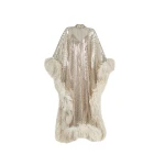 Silver Feather Dress luxury Clothing from  Luxury Handbags Marketplace