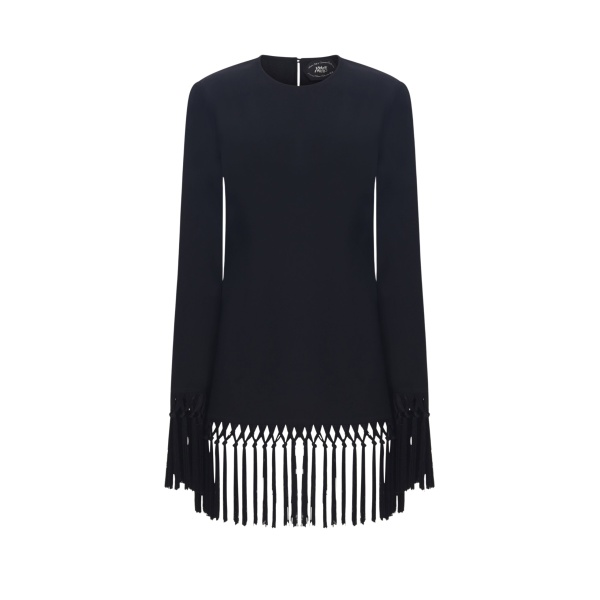 Black Feather Dress luxury Clothing from  Luxury Handbags Marketplace