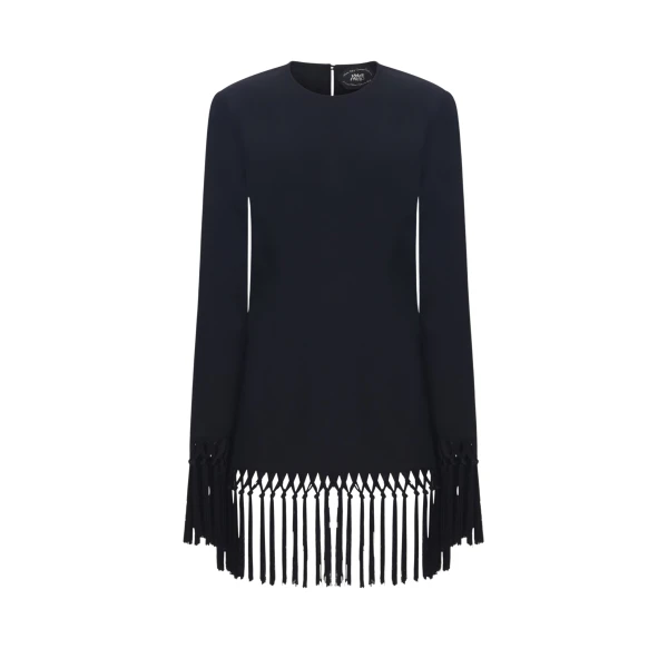 Black Feather Dress luxury Clothing from  Luxury Handbags Marketplace