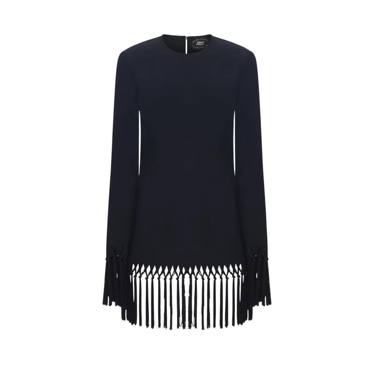 Black Feather Dress luxury Clothing from  Luxury Handbags Marketplace