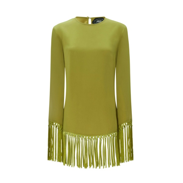 Orange Feather Dress luxury Clothing from  Luxury Handbags Marketplace