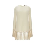 Ivory Feather Dress luxury Clothing from  Luxury Handbags Marketplace