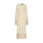 Ivory Feather Dress luxury Clothing from  Luxury Handbags Marketplace