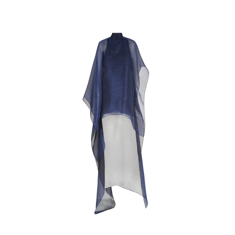 Blue Feather Dress luxury Clothing from  Luxury Handbags Marketplace