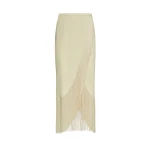 Ivory Feather Skirt luxury Clothing from  Luxury Handbags Marketplace