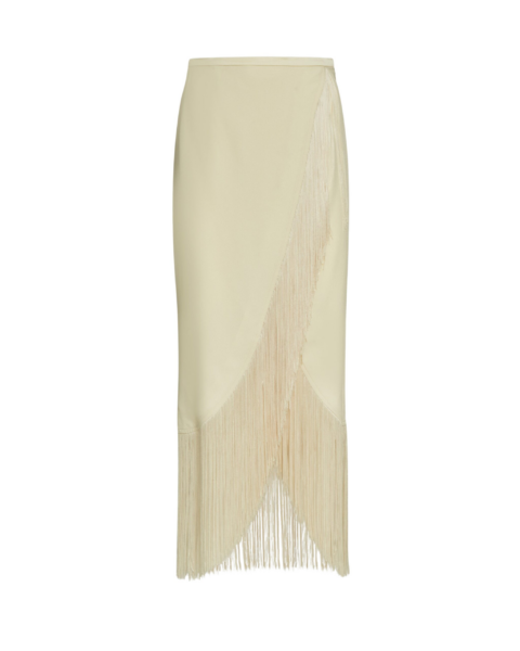 Ivory Feather Skirt luxury Clothing from  Luxury Handbags Marketplace