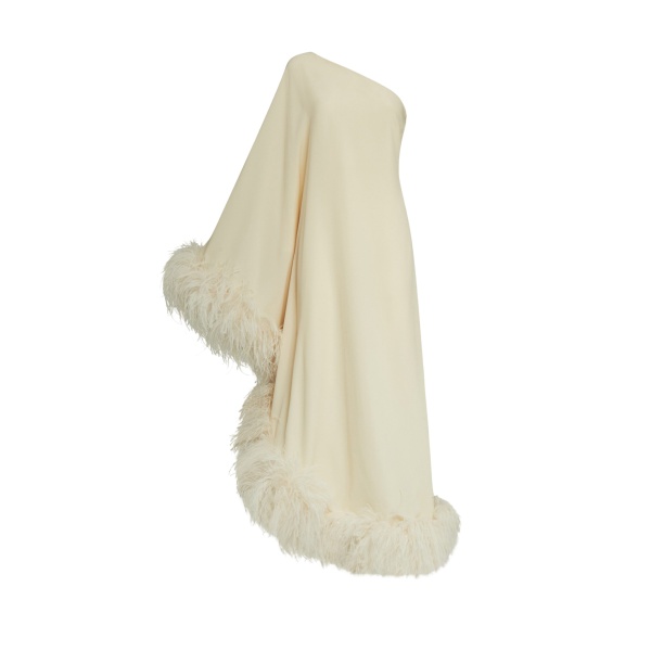 Ivory Feather Dress luxury Clothing from  Luxury Handbags Marketplace