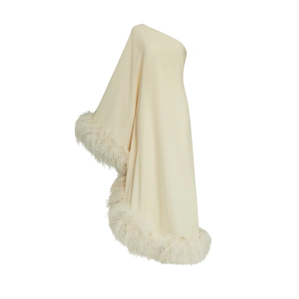 Ivory Feather Dress luxury Clothing from  Luxury Handbags Marketplace