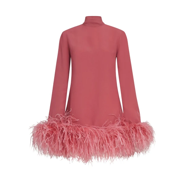 Red Feather Dress luxury Clothing from  Luxury Handbags Marketplace