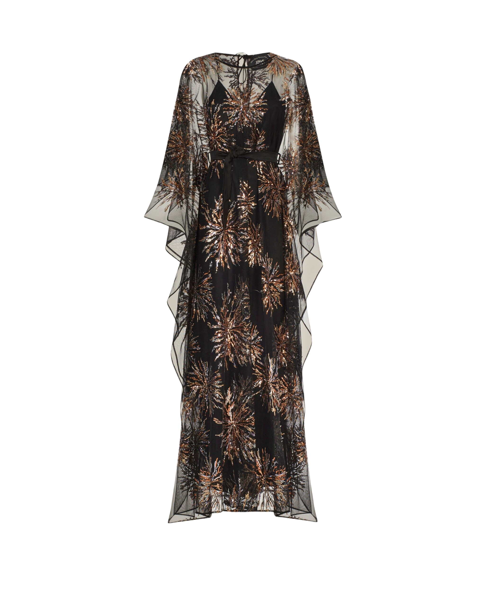 Taller Marmo Gran Soleil Kaftan In Black
