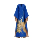 Blue Feather Dress luxury Clothing from  Luxury Handbags Marketplace