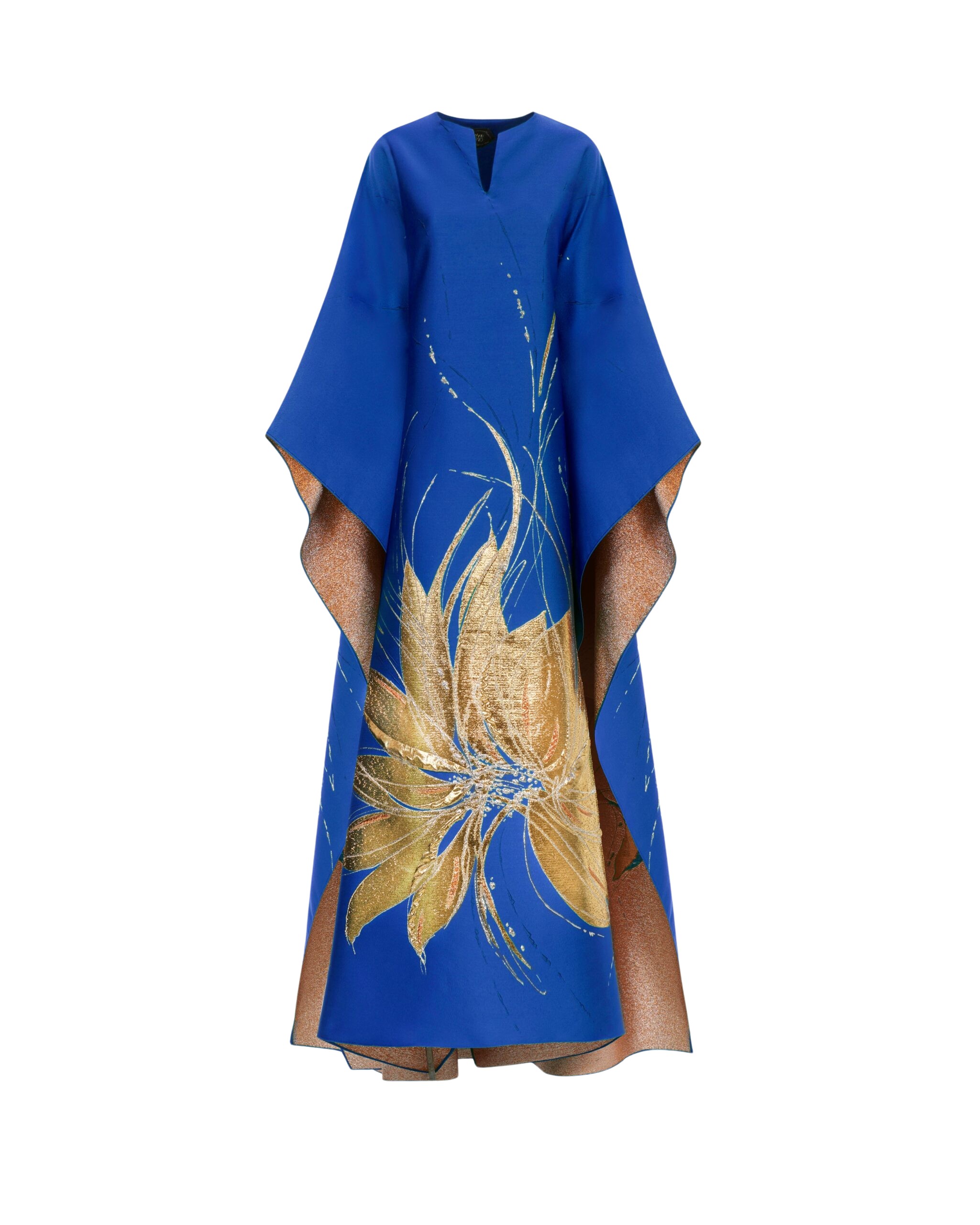 Taller Marmo Iman Kaftan In Royal Blue