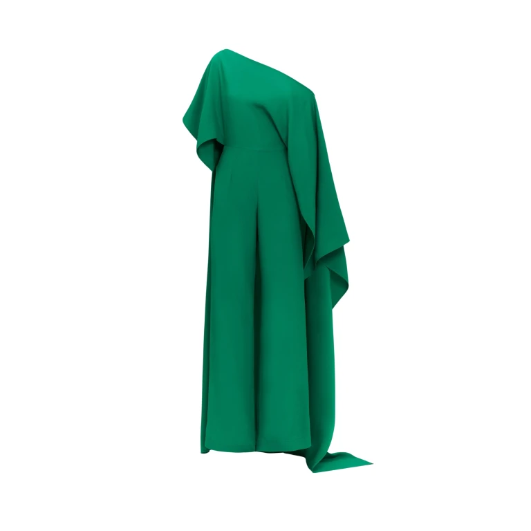 Green Feather Jumpsuit luxury Clothing from  Luxury Handbags Marketplace