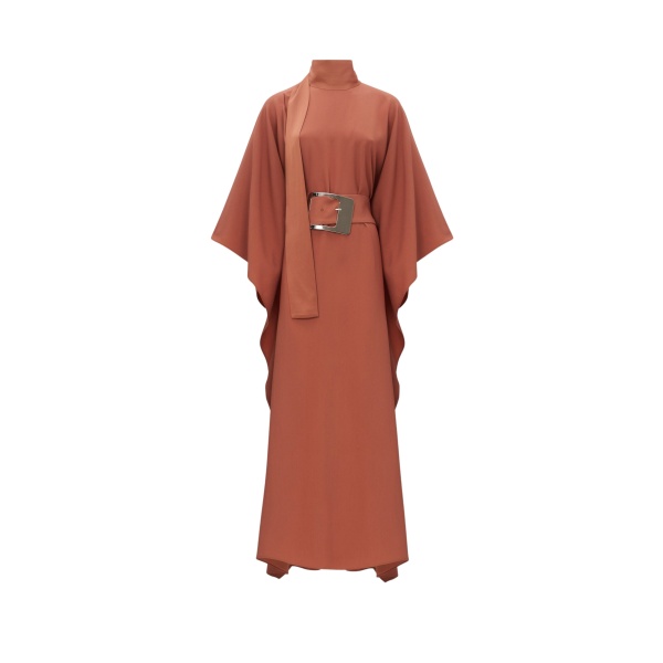 Brown Feather Dress luxury Clothing from  Luxury Handbags Marketplace