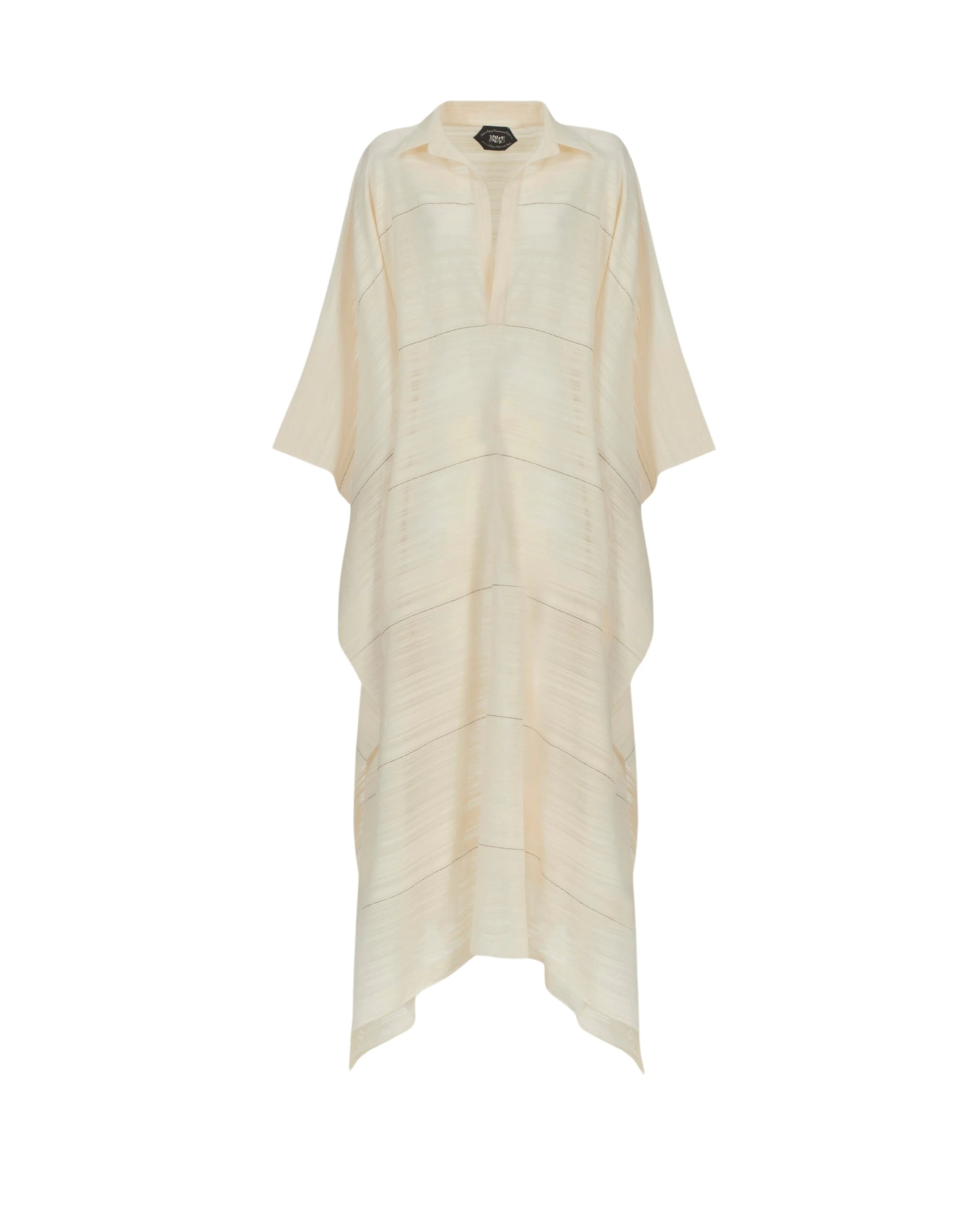 Taller-Marmo-Lerici-Kaftan-In-Ivory-scaled41784_nobg Ivory Feather Dress luxury Clothing from Luxury Handbags Marketplace
